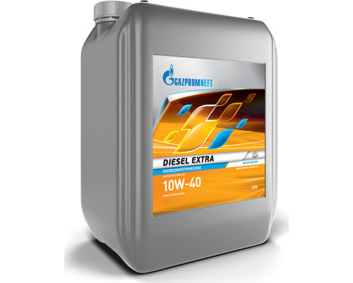 Масло полусинтетическое моторное Gazpromneft Diesel Extra 10w-40, 20 л 
