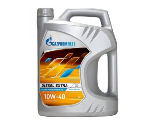 Масло полусинтетическое Gazpromneft Diesel Extra 10w-40,  5 л 