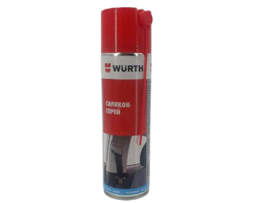Спрей-силикон смазывающий Wurth, 500 мл