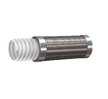 Рукав высокого давления Ø 12 мм PTFE (гофрированный)  120 Bar