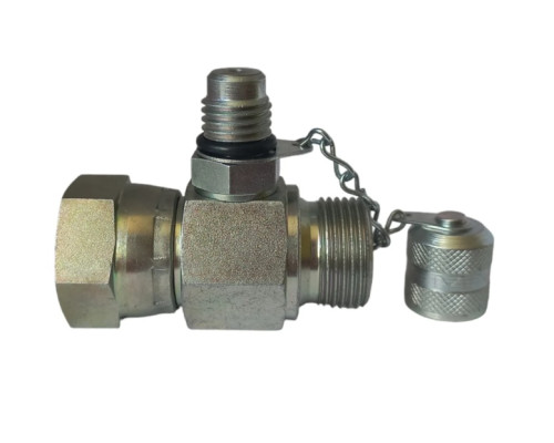 Тройник G3/4" Ш-Г с тестовой точкой М16х2